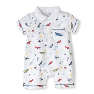 Kissy Kissy Boys Aviators Collared Playsuit